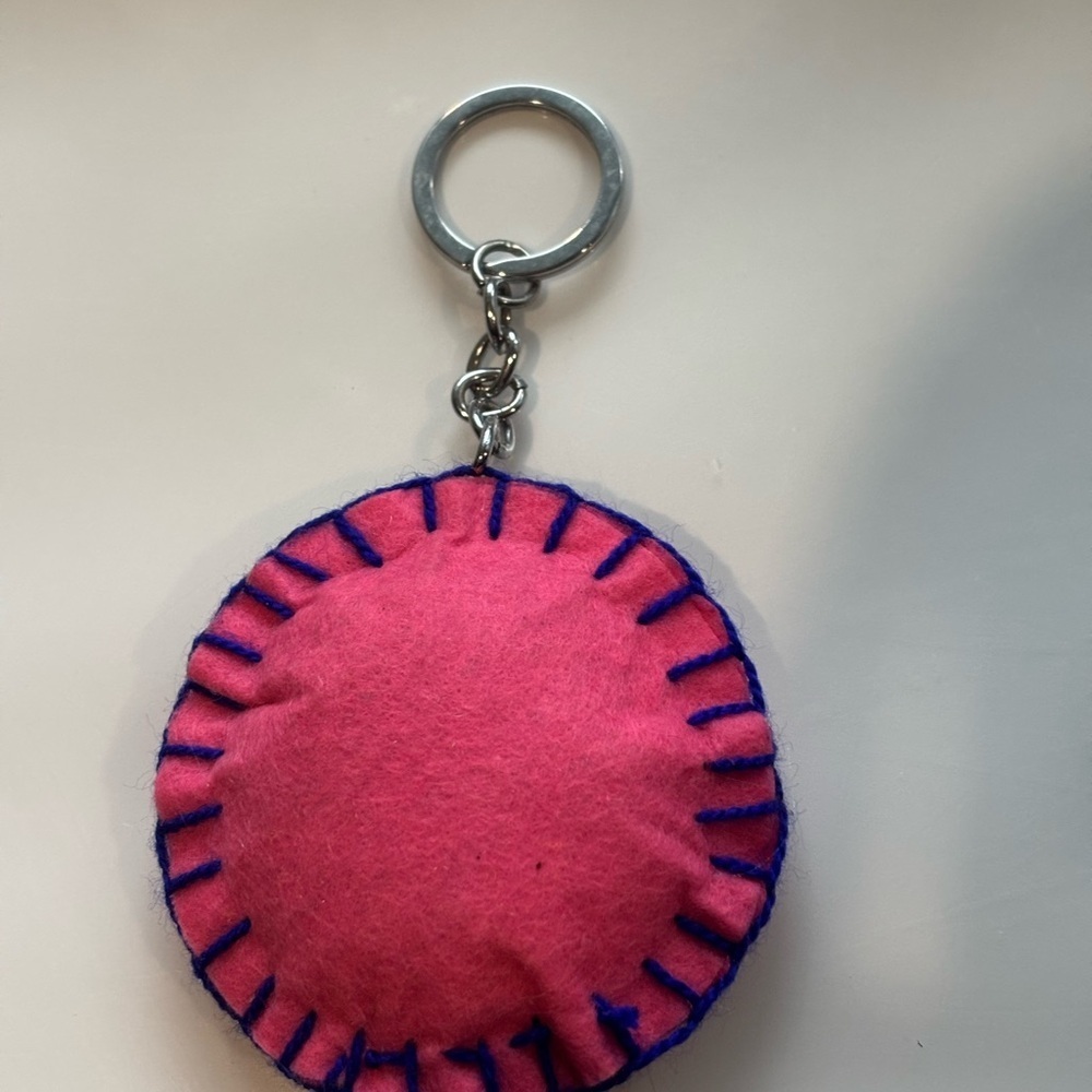 Colorful Bird Keychain with Sequins - Picture 5 of 5